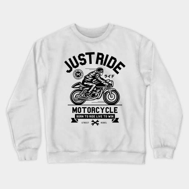 Motorcycle Crewneck Sweatshirt by Z1